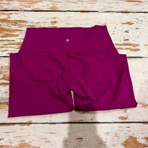 Purple lululemon align leggings